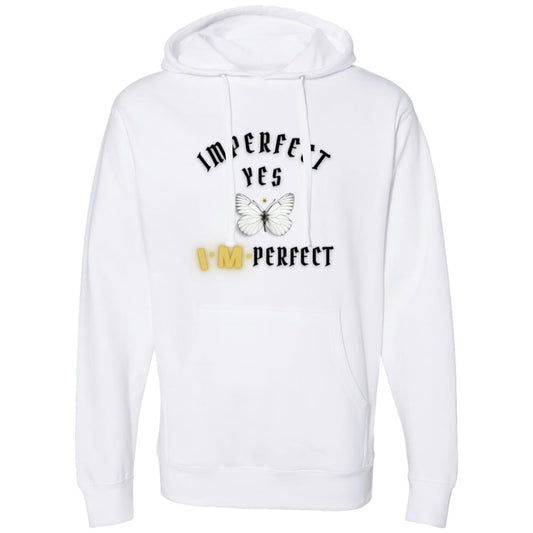 SS4500 Midweight Light Hooded Sweatshirt-YES IMPERFECT BUTTERFLY